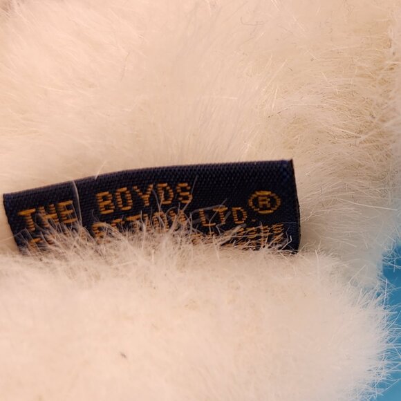 Vintage Boyd's Bear Archive Collection "Chan" Brown Stuffed 8" Animal Bunny Suit - Picture 6 of 7